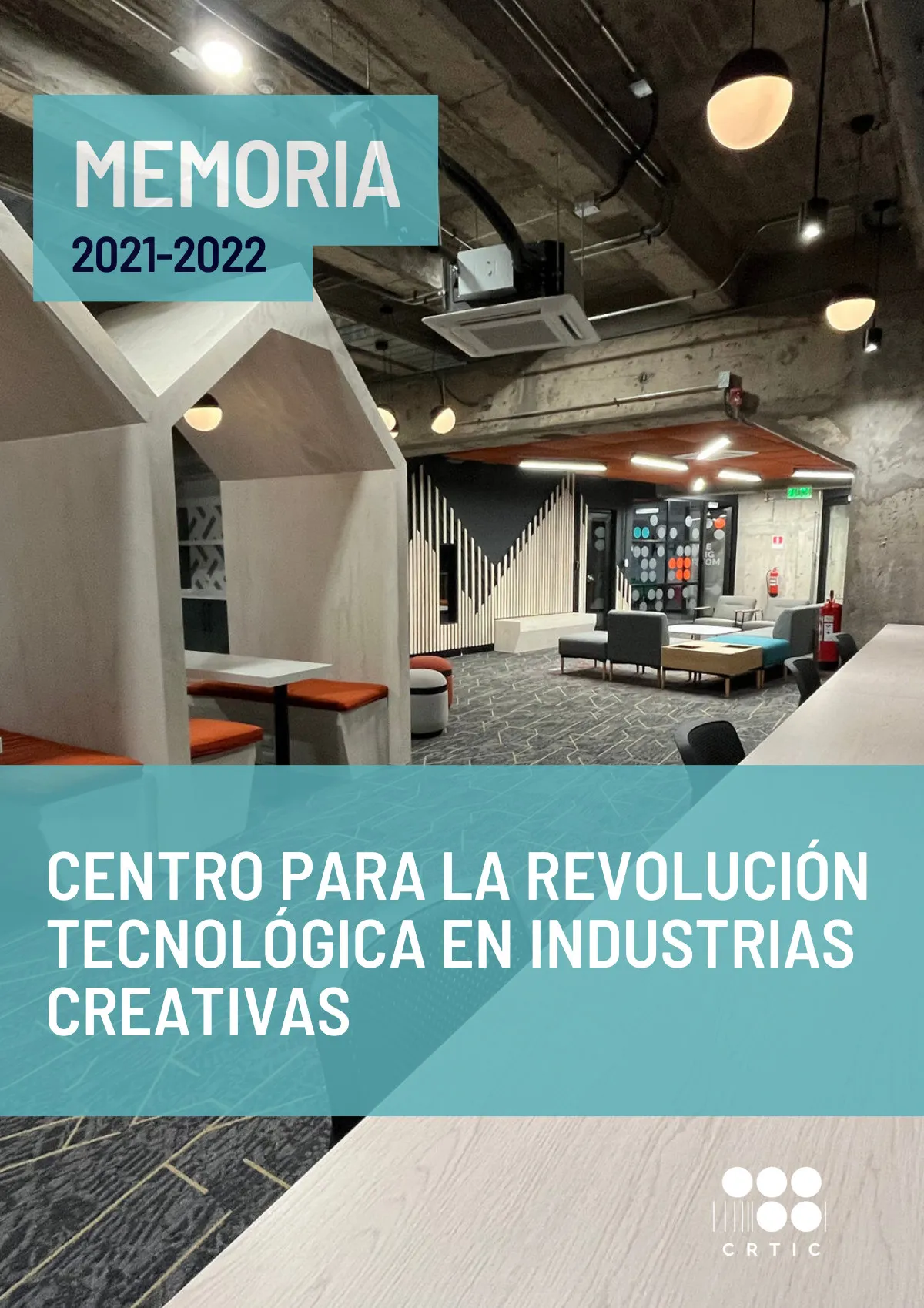 Portada de la Memoria 2021-2022 del CRTIC