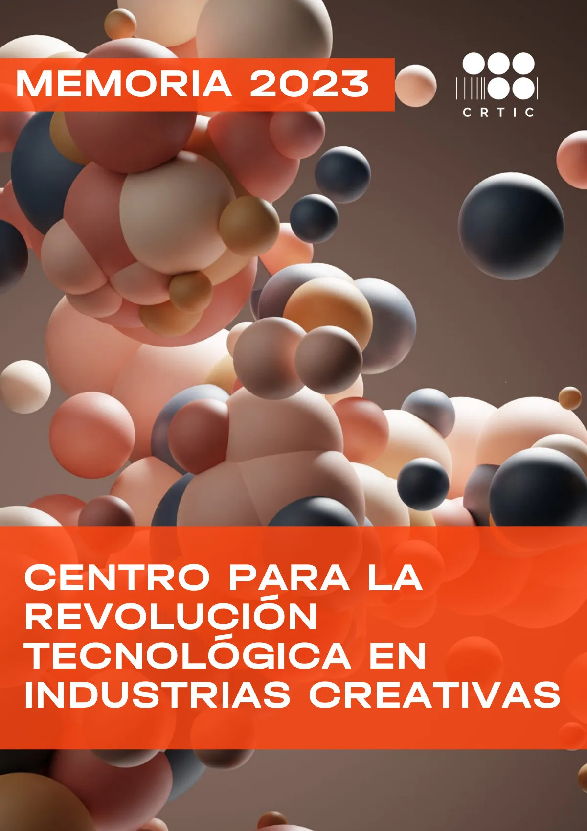Portada de la Memoria 2023 del CRTIC